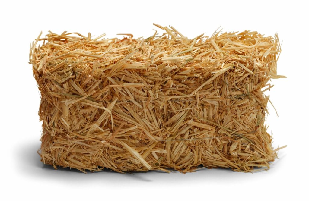 A bale of straw
